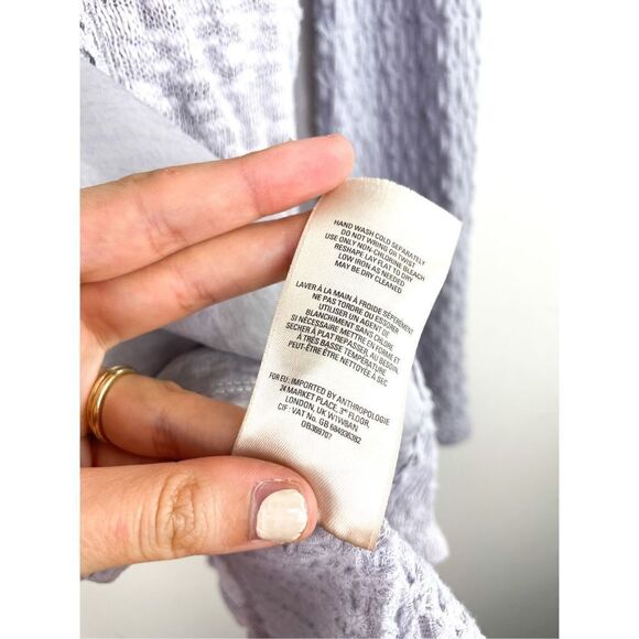 Anthropologie Meadow Rue Arianell smocked gathered top Size S - Picture 6 of 9